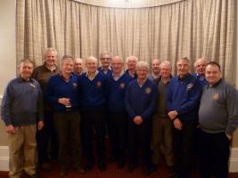 The team faced members of the Rotary Club of Buckie in the third round of the district competition